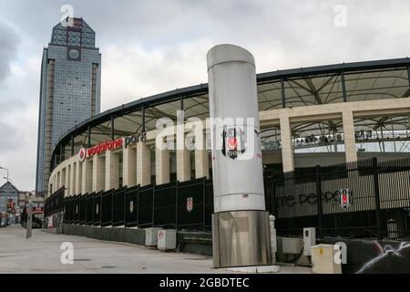 Türkei. November 2017. Außenfoto des Vodafone Park, einer großen Sportarena und eines großen Museums, Istanbul, Türkei, 15. November 2017. (Foto: Smith Collection/Gado/Sipa USA) Quelle: SIPA USA/Alamy Live News Stockfoto