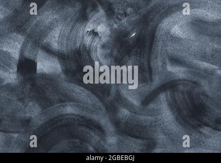 Aquarell abstrakter nahtloser Hintergrund in monochromer Gamma-Farbe. Stockfoto