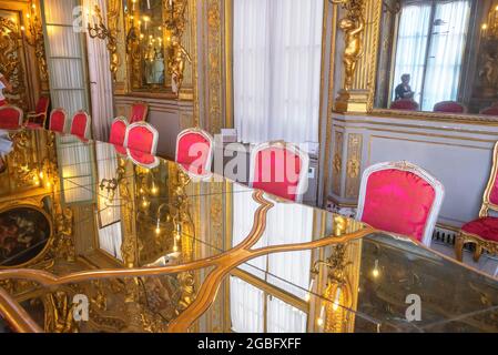 Palazzo Tobia Pallavicino Innenraum, Genua, Ligurien, Italien Stockfoto