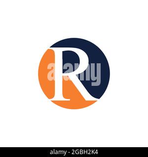 Abstraktes, budinloses Logo. Stock Vektor