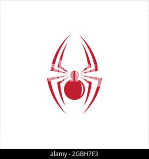 Spider Icon Design Vektor Illustration Design Vorlage Stock Vektor