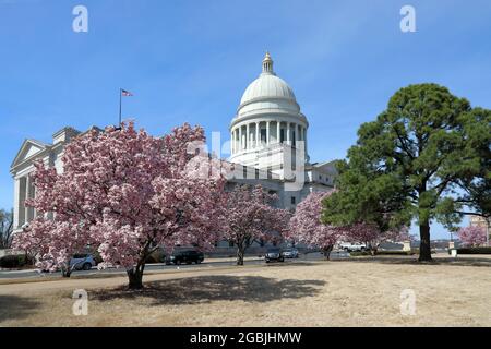 Geographie / Reisen, USA, Arkansas, Little Rock, State Capitol, Little Rock, Arkansas, ADDITIONAL-RIGHTS-CLEARANCE-INFO-NOT-AVAILABLE Stockfoto