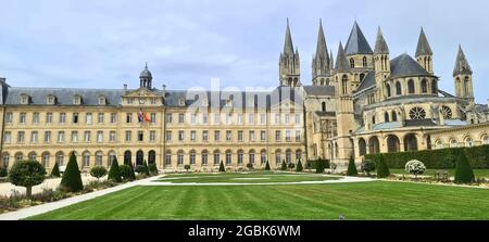 Abbaye von St. Etienne in Caen, Frankreich Stockfoto