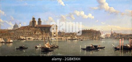 Die Giudecca, Venedig von David Roberts (1796-1864), Öl auf Leinwand, 1854 Stockfoto