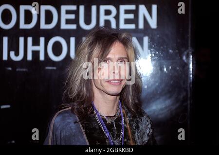 Rotterdam, Niederlande 1997-11-06, MTV Europe Music Awards beim Ahoy: Der Sänger des Aerosmith, Steven Tyler vor der Show Stockfoto