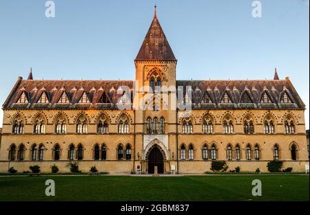 Das große gotische Revival Museum of Natural History Gebäude an der University of Oxford. Stockfoto