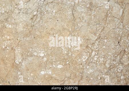 Marmorstruktur von alten Platte beige Wand Granit abstrakt Muster Textur Hintergrund Stockfoto