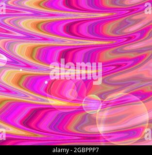 Abstraktes grafisches Muster in Form von bunten Streifen Stockfoto