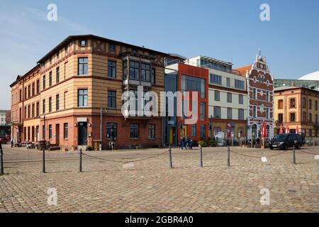 Geographie / Reisen, Deutschland, Mecklenburg-Vorpommern, Deutschland, Rügeninsel, STRALSUND, ZUSÄTZLICHE-RIGHTS-CLEARANCE-INFO-NOT-AVAILABLE Stockfoto