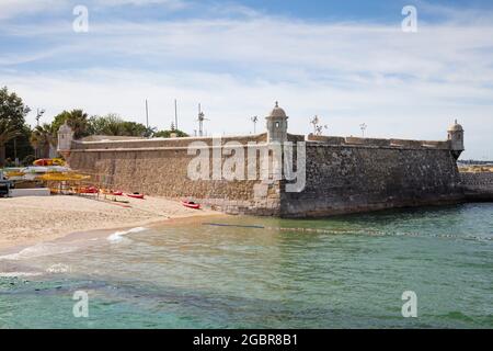 Geographie / Reisen, Portugal, Algarve, Lagos, Ponte da Bandeira, MITTELALTERLICHE FESTUNG, ZUSÄTZLICHE-RIGHTS-CLEARANCE-INFO-NOT-AVAILABLE Stockfoto