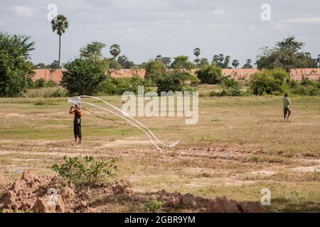 Killing Fields, Kambodscha, Pol Pot, Khmer Rouge Stockfoto