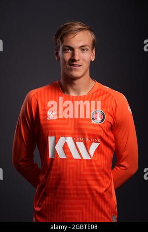 Charlton Athletic's Ashley Maynard-Brewer auf dem Charlton Athletic Training Ground, London. Bilddatum: Dienstag, 2. August 2021. Stockfoto