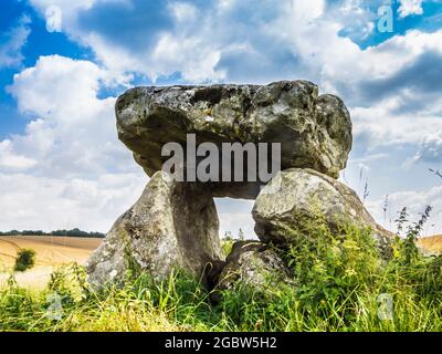 The Devil's Den in der Nähe von Marlborough in Wiltshire. Stockfoto