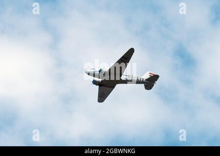 Lisunov LI-2 (war eine lizenzpflichige sowjetische Version der Douglas DC-3) Stockfoto