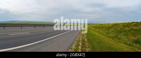 Autobahn Tawrida, P260, in Richtung Belogorsk Republik der Krim Stockfoto