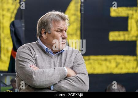 ARNHEM, NIEDERLANDE - 5. AUGUST: Johan Boskamp während des Qualifikationsspiels der UEFA Europa Conference League zwischen Vitesse und dem FC Dundalk in Gelredome am 5. August 2021 in Arnhem, Niederlande (Foto: Rene Nijhuis/Orange Picts) Stockfoto