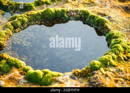 Schöne Höhle mit Felsen in Ninh Thuan Provinz Südvietnam Stockfoto