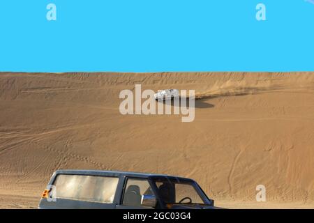 Wüstensafari am sealine Strand mesaieed - KATAR Stockfoto