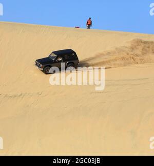 Wüstensafari am sealine Strand mesaieed - KATAR Stockfoto