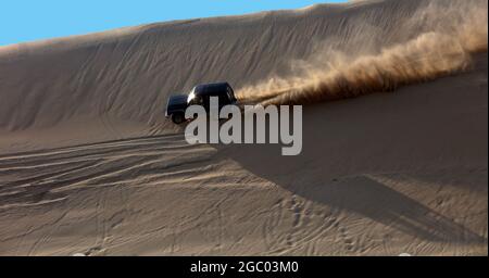 Wüstensafari am sealine Strand mesaieed - KATAR Stockfoto