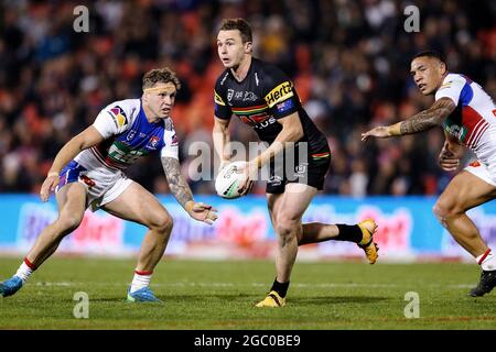 SYDNEY, AUSTRALIEN - 22. APRIL: Dylan Edwards von den Panthers während des NRL-Spiels der Penrith Panthers und Newcastle Knights im BlueBet Stadium am 22. April 2021 in Sydney, Australien. Quelle: Kevin Manning/Speed Media/Alamy Live News Stockfoto