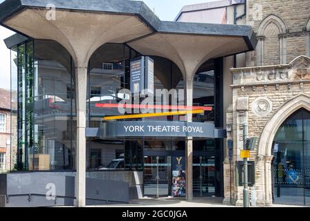 Theatre Royal am St. Leonards Place in York - Großbritannien Stockfoto