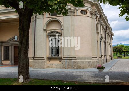 Altes Heiligtum der Madonna Dei Campi in Stezzano , Provinz Bergamo , Italien Stockfoto