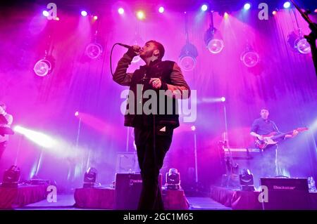 James Arthur beim Auftritt im Rathaus von Sheffield Stockfoto