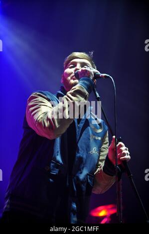 James Arthur beim Auftritt im Rathaus von Sheffield Stockfoto