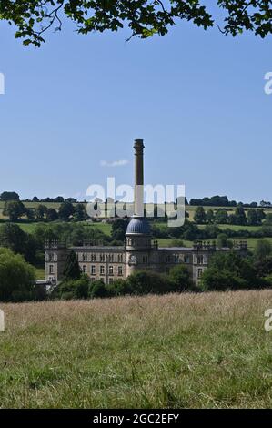 Bliss Mill, eine ehemalige Wollmühle, die heute Luxusappartements ist, befindet sich in Chipping Norton, der Stadt im Norden von Oxfordshire Stockfoto