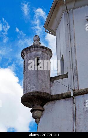 Alte und historische Festung in kolonialer Architektur, Ouro Preto, Brasilien Stockfoto