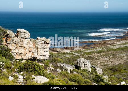 Kap der guten Hoffnung Naturschutzgebiet Kap-Halbinsel, Südafrika Stockfoto