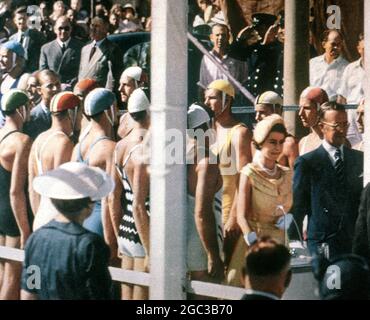 1954 Royal Tour - NSW Bondi Surf Carnival, Australien Stockfoto