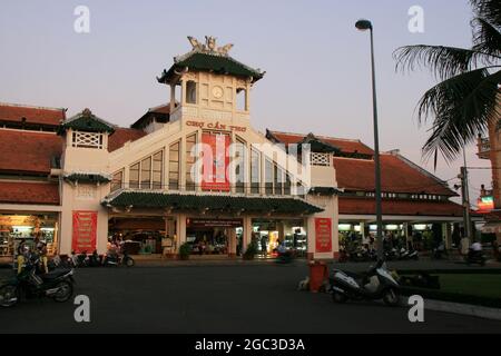 Markthalle in Can Tho (vietnam) Stockfoto