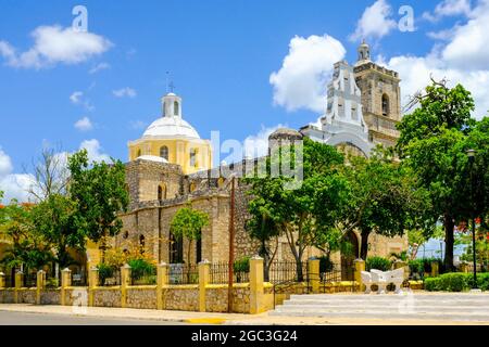 Kirche San Sebastián, Merida, Yucatan, Mexiko Stockfoto