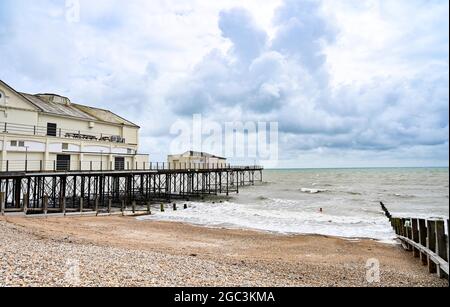 Bognor Regis Pier West Sussex England UK Foto aufgenommen von Simon Dack Stockfoto