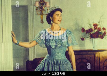 Königin Elisabeth II. Im Jahr 1952 Stockfoto