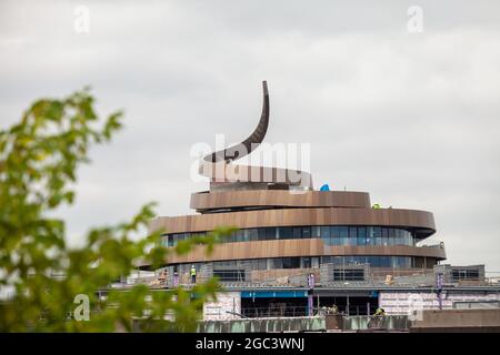 Das neue St James Quarter Einkaufszentrum Spirale Stockfoto