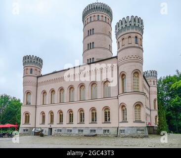 Granitz Jagdschloss auf der deutschen Insel Rügen Stockfoto