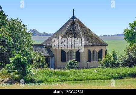 Kleine Kapelle in Vitt am Kap Arkona auf der Insel Rügen in Deutschland Stockfoto