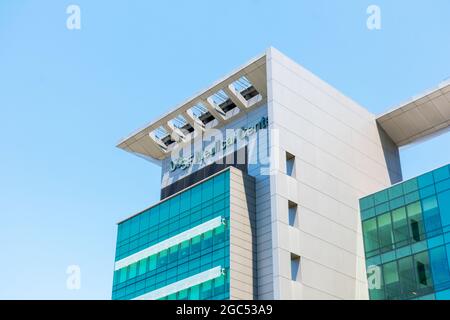 UCSF Medical Center Fassade und außen von Forschungs-und Lehrkrankenhaus - San Francisco, California, USA - 2021 Stockfoto