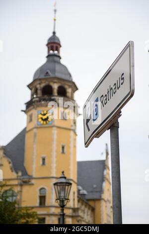 28. Juli 2021, Sachsen-Anhalt, Köthen (Anhalt): Das Denkmal für ...