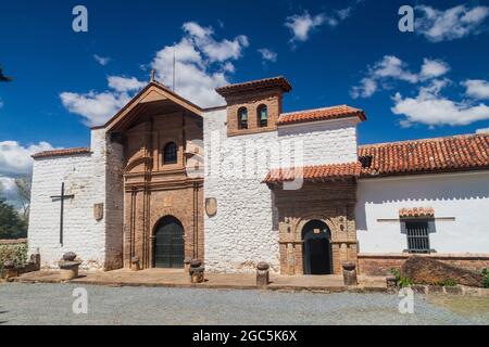 Kloster Santo Ecce Homo in der Nähe der Villa de Leyva, Kolumbien Stockfoto