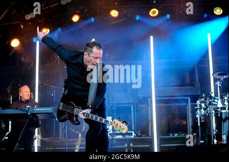 OMD , Live in Konzert , Keepmoat Stadium , Doncaster , 14.06.2018 Stockfoto