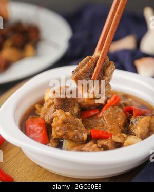 HD-Food-Fotografie Traditionelles Chinesisch Stockfoto