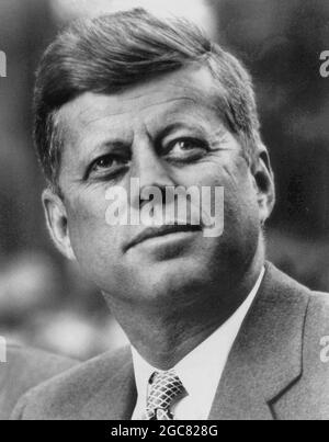 USA - um 1962 - EIN Porträt des US-Präsidenten John Fitzgerald Kennedy (1961-1963) - Foto: Geopix Stockfoto