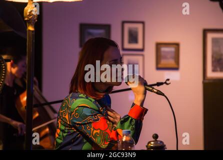 Aylin aLims Konzert im Sakip Sabanci Museum Stockfoto