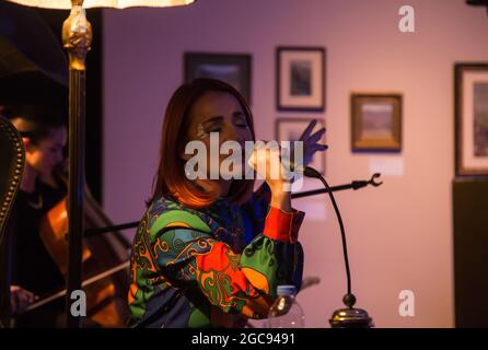 Aylin aLims Konzert im Sakip Sabanci Museum Stockfoto