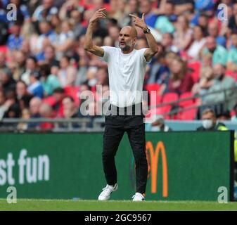 PEP GUARDIOLA MANCHESTER CITY MANAGER Stockfoto