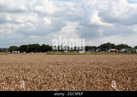 Theobalds Park, Waltham Cross, wurde im August 2021 als neues Sunset Film Studio in Hertfordshire vorgeschlagen (an der A10, direkt an der M25, Abfahrt 25) Stockfoto